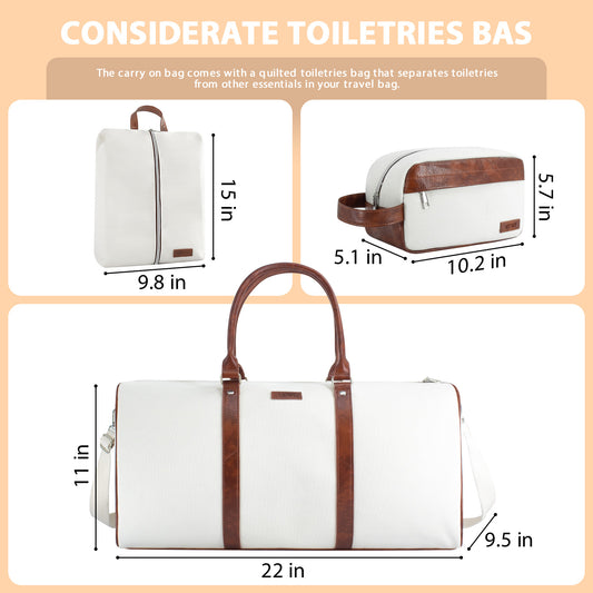 Garment Bag for Travel, Convertible Carry on Garment Duffel Bag for Men 3Pcs Weekender Bag 2 in 1 Hanging Suitcase Suit Bag