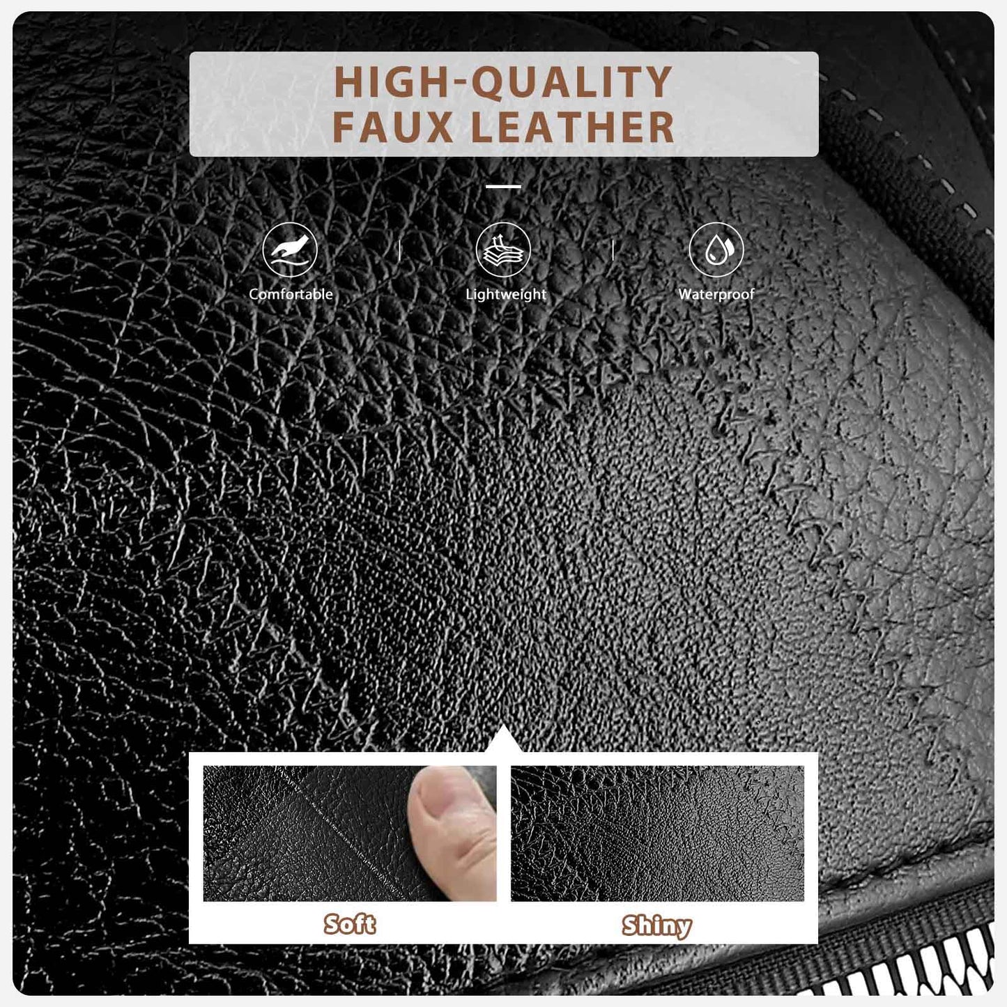 Small Sling Bag for Women, Vegan Leather Fanny Pack Crossbody Bags for Women, Chest Bag With Guitar Strap