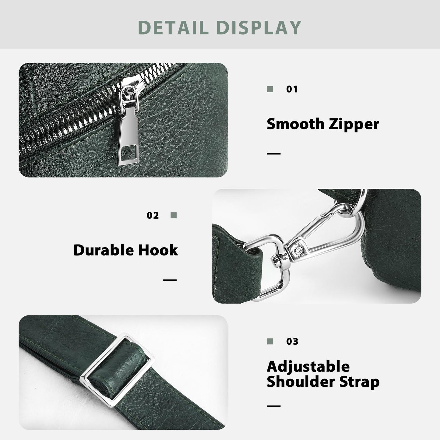 Small Sling Bag for Women Leather Crossbody Bags Fanny Pack Chest Bag for Travel