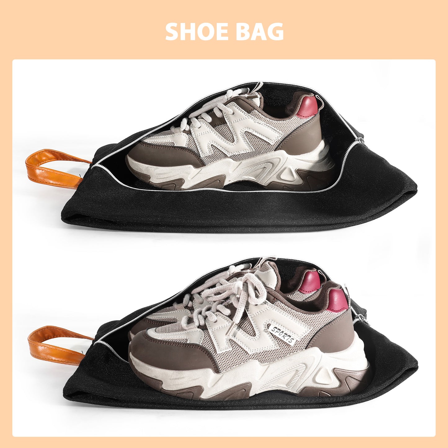 Weekender Bag for Women, Travel Duffel Bag Carry On Overnight Bag with Shoe Compartment Large Nylon Travel Weekend Tote Bag